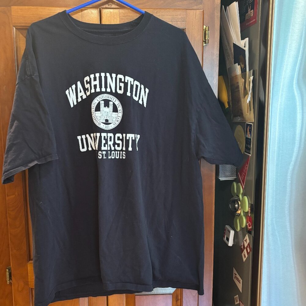 2XL WashU TShirt Navy Champion
